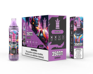 Bang King Tornado 35000 35k Züge Original Led-anzeige Edition Einweg-e-zigarette Stift