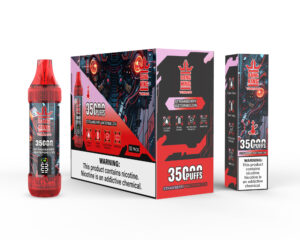 Bang King Tornado 35000 35k Züge Original Led-anzeige Edition Einweg-e-zigarette Stift