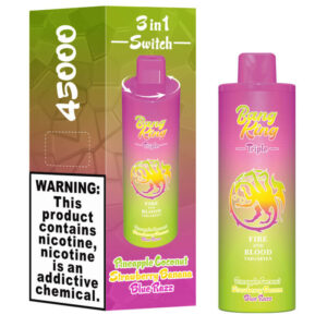 Bang King Triple 45000 45k Züge 45ml Original Wiederaufladbare Einweg-e-zigarette