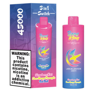 Bang King Triple 45000 45k Züge 45ml Original Wiederaufladbare Einweg-e-zigarette