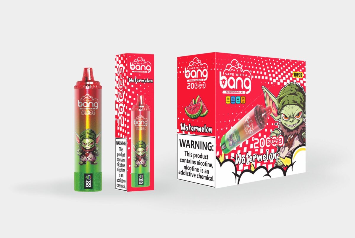 Bang Tornado 20000 20k Züge Original Led-anzeige Edition Einweg-e-zigarette Stift