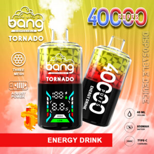 Bang Tornado 40000 40k Züge Großer Dampf Led-anzeige Einweg-e-zigarette