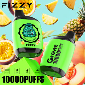 Fizzy Great 10000 10k Züge 2% 5% Nikotin Originalausgabe Einweg-e-zigarette