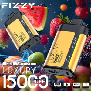 Fizzy Luxury 15000 15k Züge 22ml Original Edition Lcd-anzeige Einweg-e-zigarette