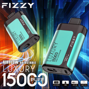Fizzy Luxury 15000 15k Züge 22ml Original Edition Lcd-anzeige Einweg-e-zigarette