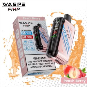 Waspe 30000 30k Züge Originalausgabe Dual Mesh Lcd-anzeige Einweg-e-zigarette
