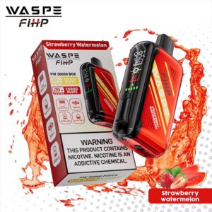 Waspe 30000 30k Züge Originalausgabe Dual Mesh Lcd-anzeige Einweg-e-zigarette