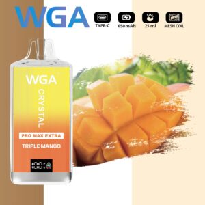 Wga Crystal Pro Max Extra 15000 15k Züge Neustes Produkt Led-anzeige Einweg-e-zigarette