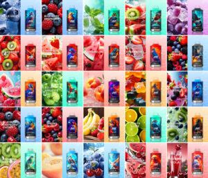 Jnr Falcon X 18000 18k Züge Original Modell Led-anzeige Einweg-e-zigarette