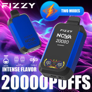 Fizzy Nova 20000 20k Züge Original Edition Dual Mesh Lcd-anzeige Einweg-e-zigarette