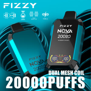 Fizzy Nova 20000 20k Züge Original Edition Dual Mesh Lcd-anzeige Einweg-e-zigarette