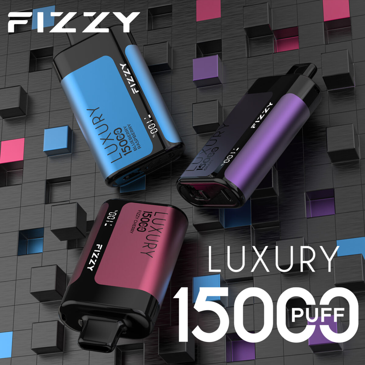 Fizzy Luxury 15000 15k Züge 22ml Original Edition Lcd-anzeige Einweg-e-zigarette Fizzy Luxury 15000 15k Züge 22ml Original Edition Lcd-anzeige Einweg-e-zigarette