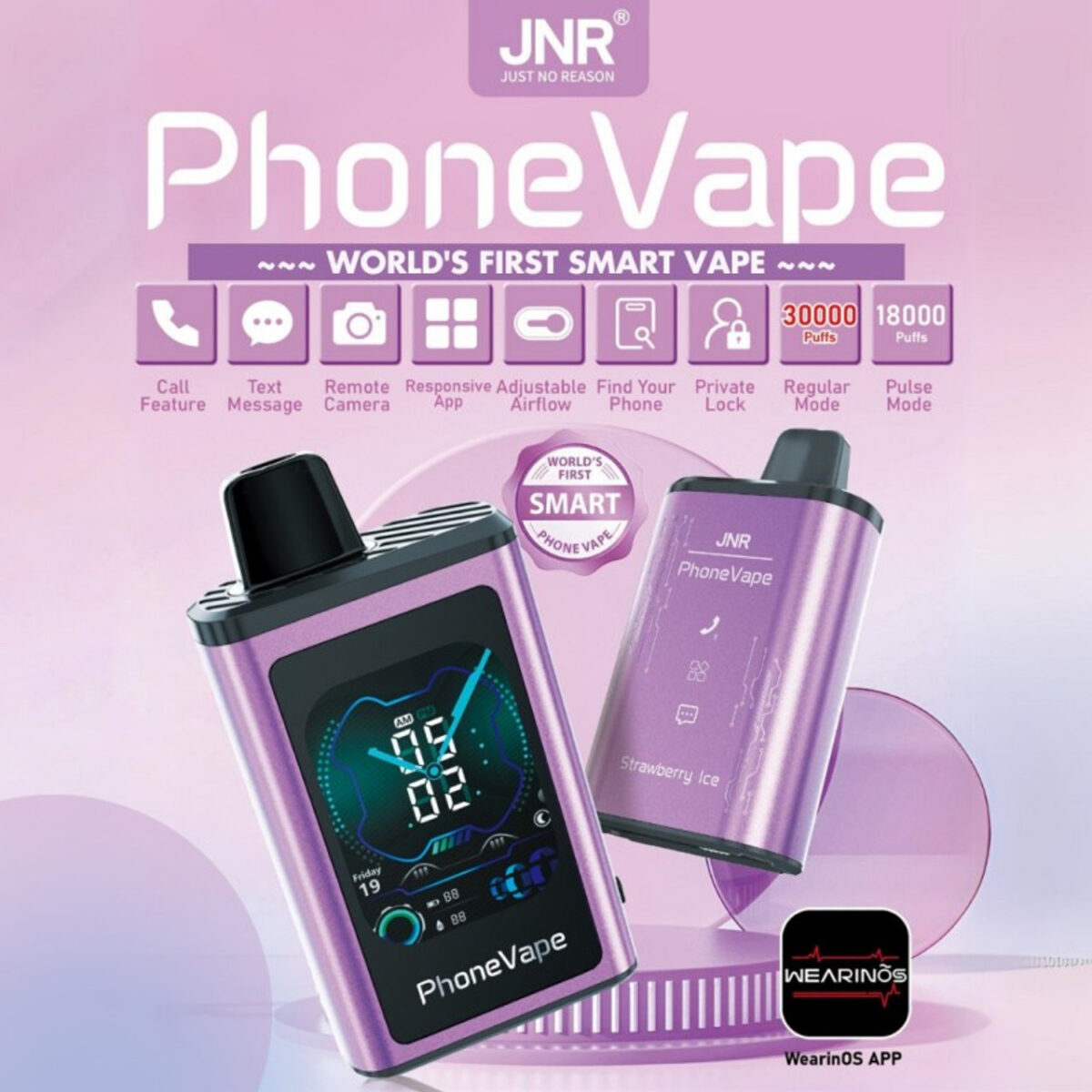 Jnr Phone Vape 30000 30k Züge Weltweit Erste Smarte Einweg-e-zigarette Jnr Phone Vape 30000 30k Züge Weltweit Erste Smarte Einweg-e-zigarette