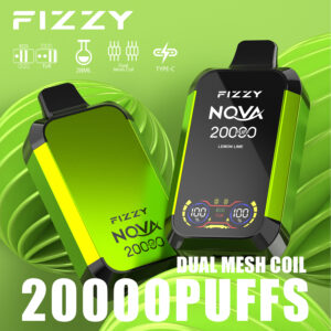 Fizzy Nova 20000 20k Züge Original Edition Dual Mesh Lcd-anzeige Einweg-e-zigarette