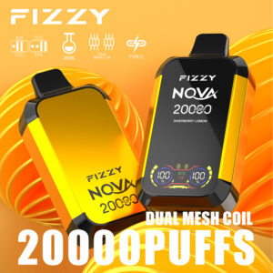 Fizzy Nova 20000 20k Züge Original Edition Dual Mesh Lcd-anzeige Einweg-e-zigarette