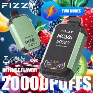 Fizzy Nova 20000 20k Züge Original Edition Dual Mesh Lcd-anzeige Einweg-e-zigarette